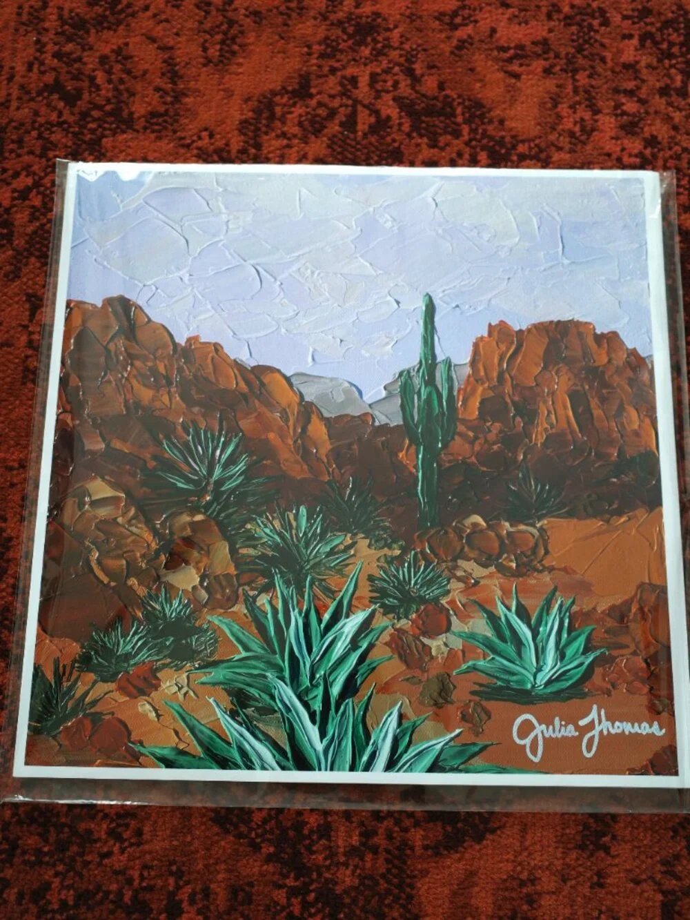 Joshua Tree California Painting Print (Brand New)